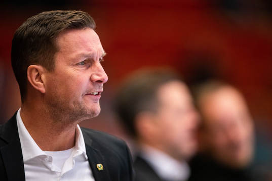 Färjestads tränare Johan Pennerborn