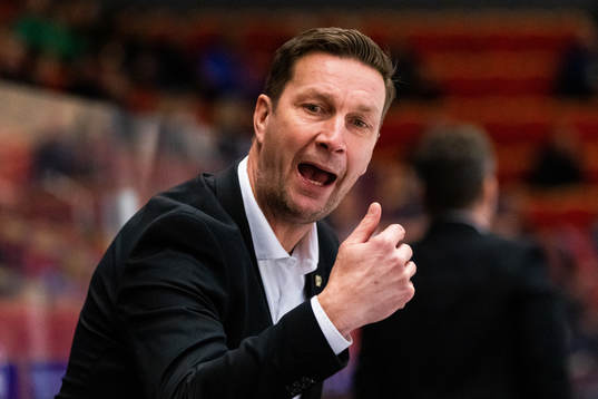 Färjestads tränare Johan Pennerborn