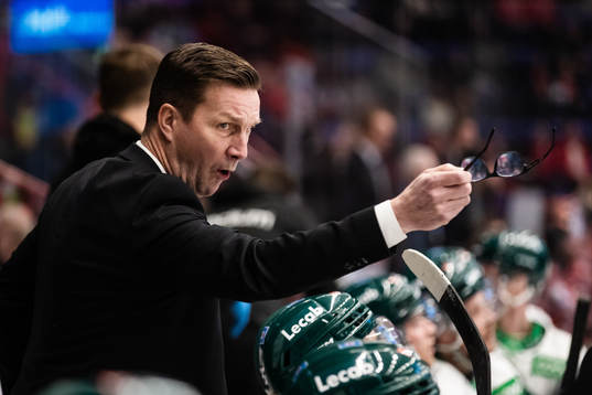 Färjestads tränare Johan Pennerborn