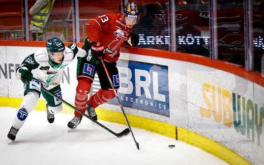 Färjestads Anton Berglund och Örebros Christopher