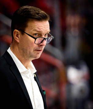 Färjestads tränare Johan Pennerborn