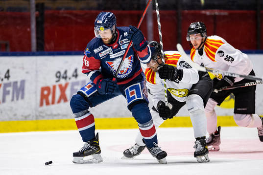 Linköpings Alexander Johansson och Brynäs Anton Rödin