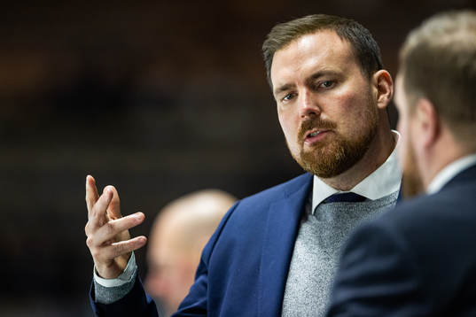 Linköpings assisterande tränare Gereon Dahlgren