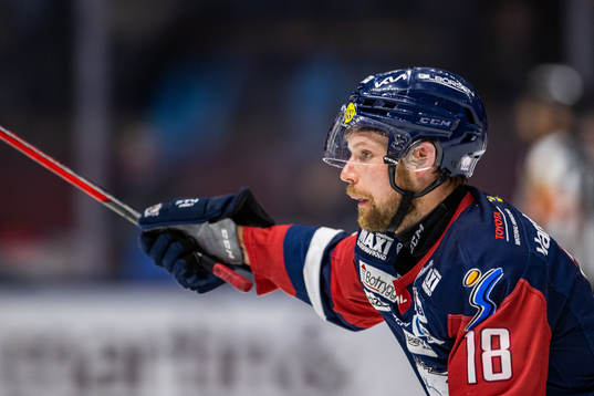 Linköpings Alexander Johansson jublar