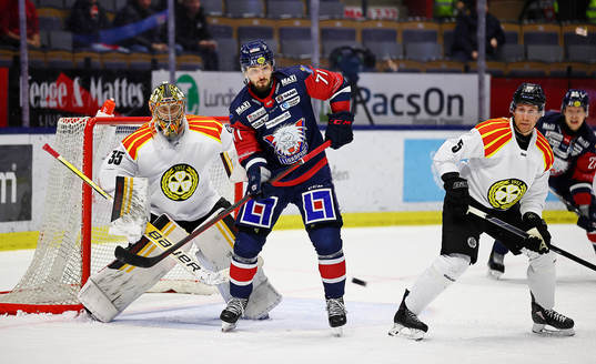 Brynäs målvakt Veini Vehviläinen, Linköpings Robert