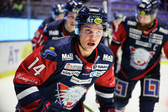 Linköpings Arvid Costmar jublar