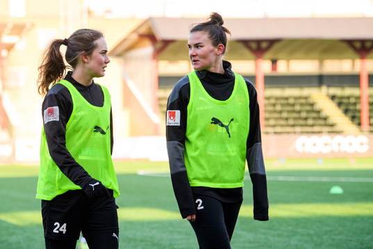 Matilda Eriksson Kristell och Katrine Veje