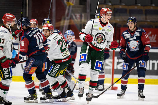 Frölundas Elmer Söderblom jublar