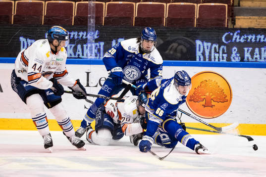 Leksands Nils Åman och Växjös Peter Andersson och