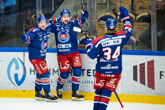 Oskarshamns John Dahlström, Johan Johnsson och Philip