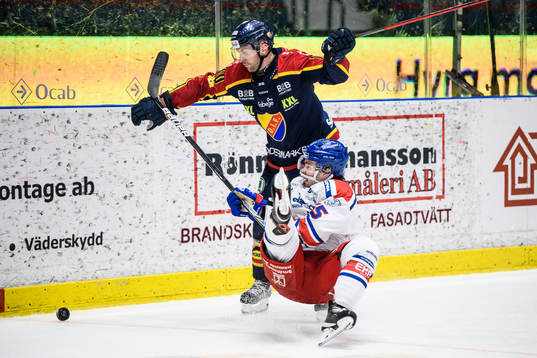 Oskarshamns David Quenneville och Djurgårdens Niclas