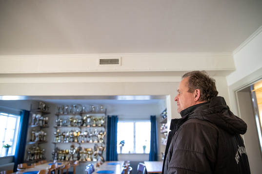  Värnamos assisterande tränare Jonas Thern den 28 januari 2022 i Värnamo. 