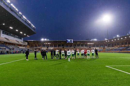 Hammarbys spelare tackar publiken