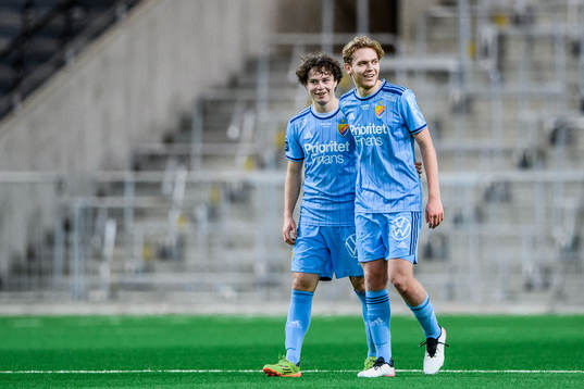 Djurgårdens Leo Cornic och Melker Jonsson