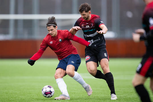 Örgrytes Kevin Ackermann och Trollhättans Alibek Aliev