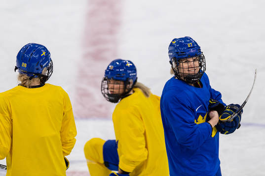 Emma Nordin of Sweden women's ice hockey team