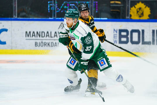 Färjestads Pontus Widerström och Skellefteås Petter