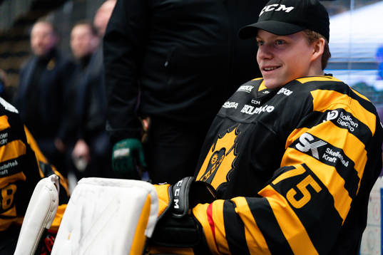 Skellefteås målvakt Nils Wallström