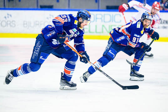 Växjös Julius Nättinen och Andrew Calof