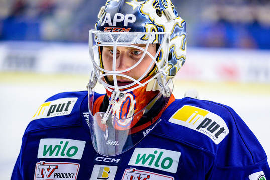 Växjös målvakt Adam Åhman