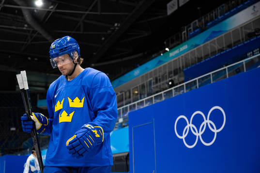 Jacob de la Rose of the Swedish men’s national ice hockey