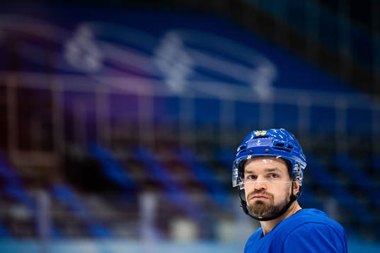 Anton Lander of the Swedish men’s national ice hockey