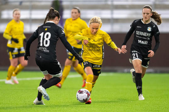Elfsborgs Tea Skoglund och Alingsås Alma Öberg