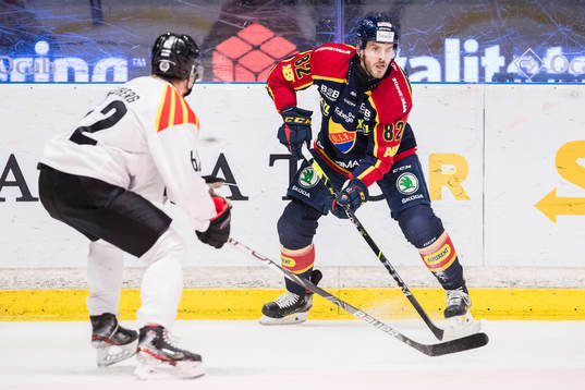 Brynäs Tom Hedberg och Djurgårdens Paul Carey