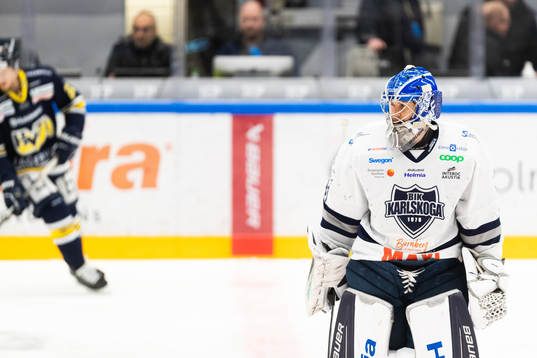 Karlskogas målvakt Marcus Hellgren