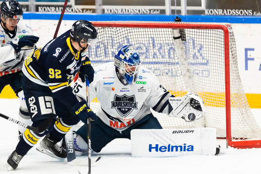 Karlskogas målvakt Lars Volden