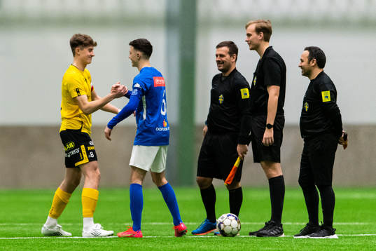 Elfsborgs Malte Wester och Norrbys Lendi Haziraj