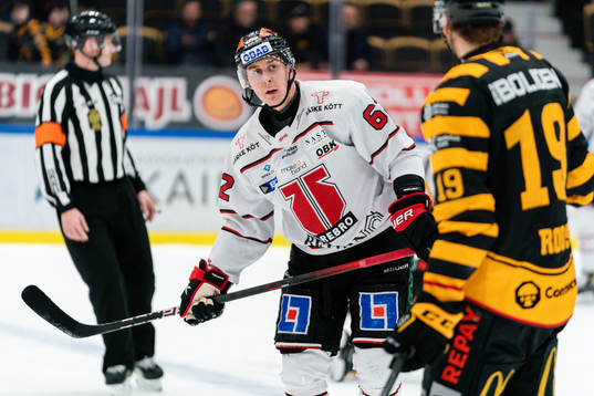 Skellefteås Filip Roos och Örebros Robert Leino