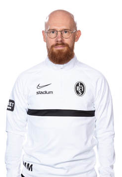 Landskronas Assisterande tränare Max Mölder