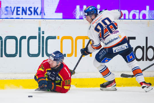 jurgårdens Niclas Bergfors och Växjös Hugo Gustafsson