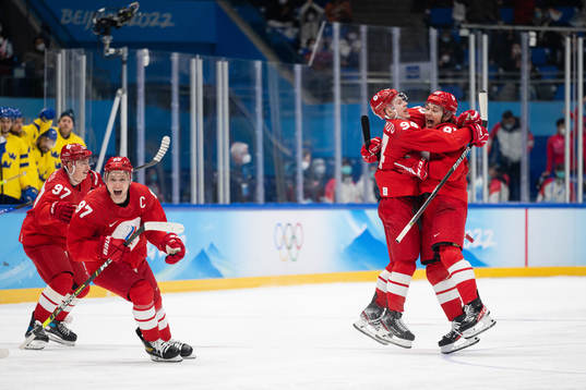 Nikita Gusev , Kirill Semyonov and Arseni Gritsyuk of