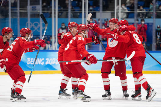 Kirill Semyonov of Russia celebrates