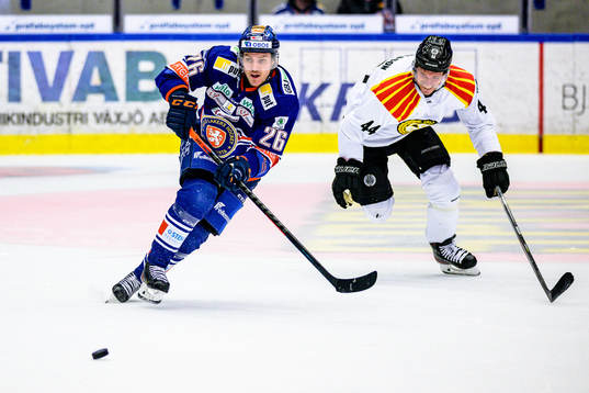 Växjös Joel Kellman och Brynäs Nicklas Danielsson