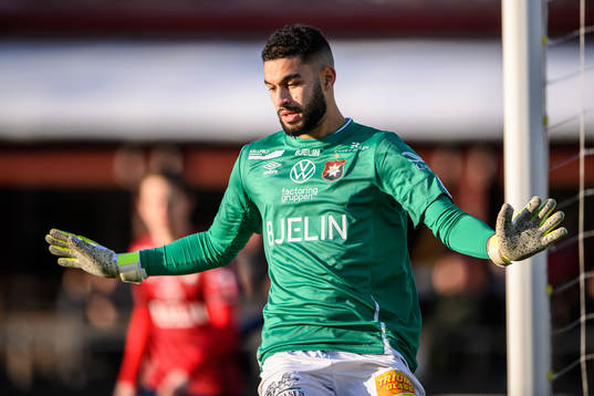 Örgrytes målvakt Sixten Mohlin