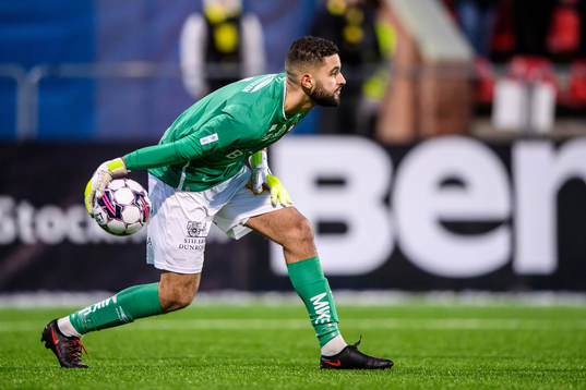 Örgrytes målvakt Sixten Mohlin