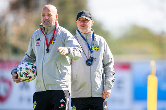 Magnus Wikman, assistant coach and Peter Gerhardsson, head coach