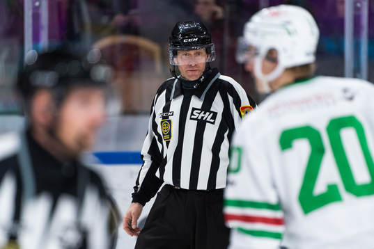 Linjedomare Jan Sandström