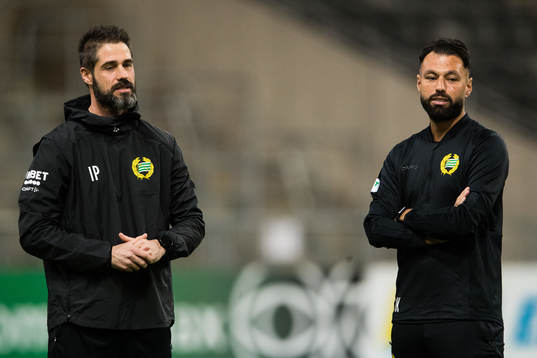 Hammarbys assisterande tränare Ivan Piñol Zoroa och