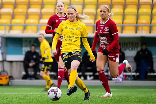 Elfsborgs Matilda Ståhlbom Karlsson och Rävåsens Ida