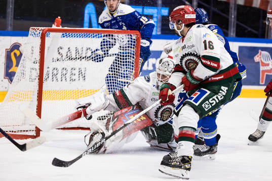 Frölundas målvakt Niklas Rubin