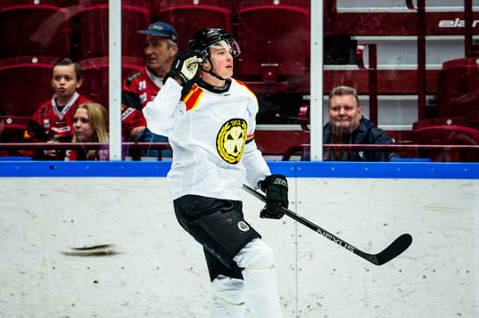 Brynäs Noel Gunler jublar