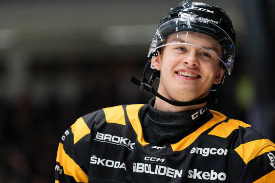 Skellefteås Simon Robertsson jublar