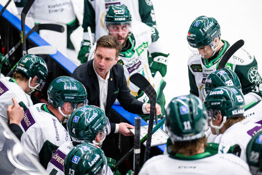 Färjestads tränare Johan Pennerborn