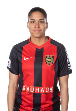 Brommapojkarnas Tempest-Marie Norlin poserar för ett porträtt den 24 februari 2022 i Stockholm.