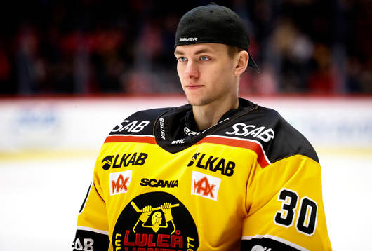 Luleås målvakt Sebastian Andersson