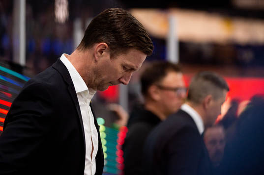 Färjestads tränare Johan Pennerborn